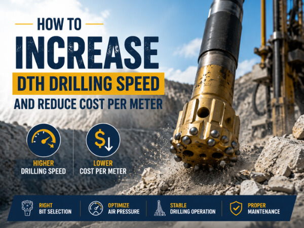 How to Increase DTH Drilling Speed and Reduce Cost per Meter